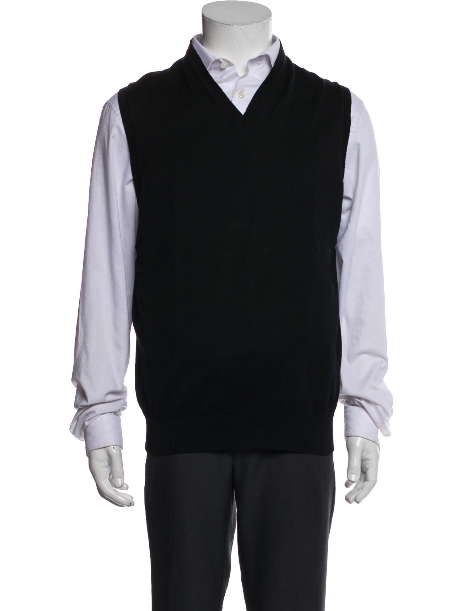 John Smedley V-Neck Sleeveless Sweater Vest