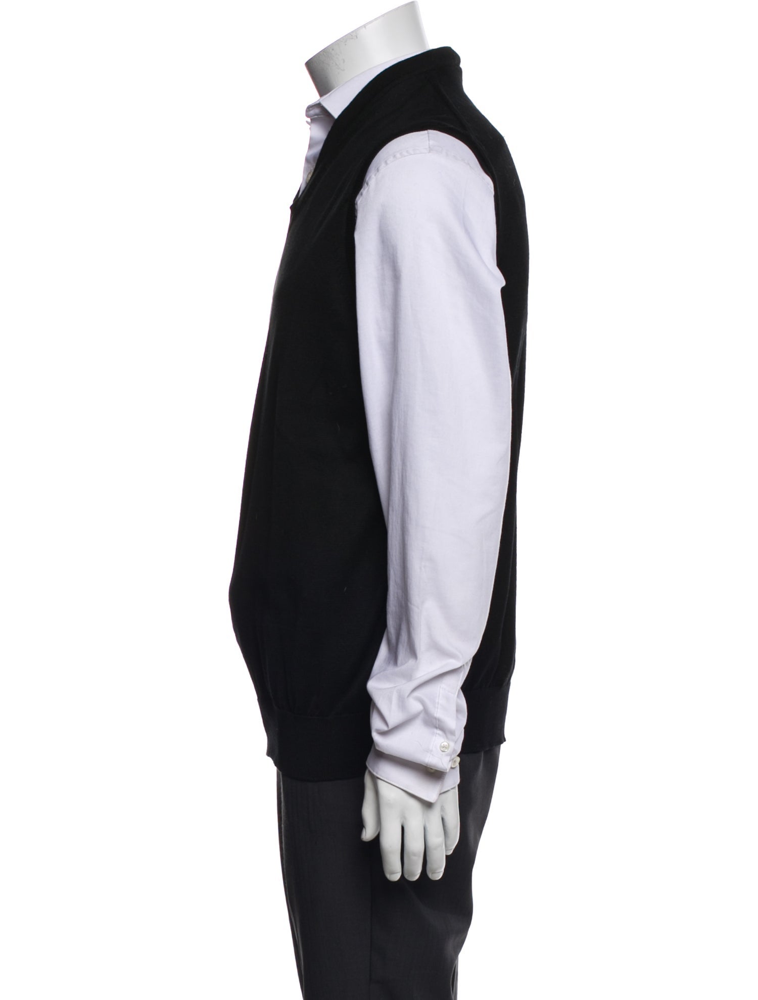 John Smedley V-Neck Sleeveless Sweater Vest