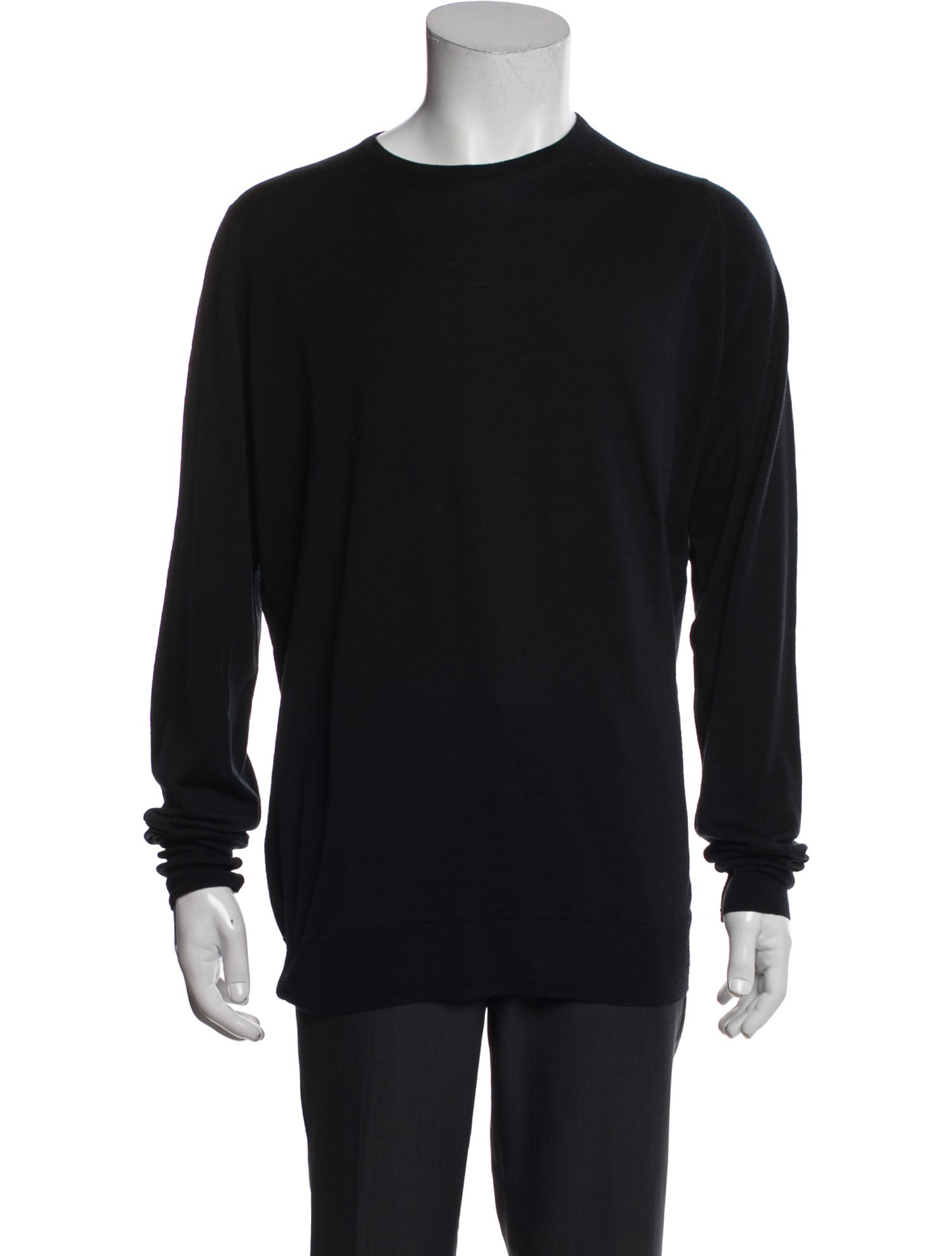 John Smedley Wool Crew Neck Pullover