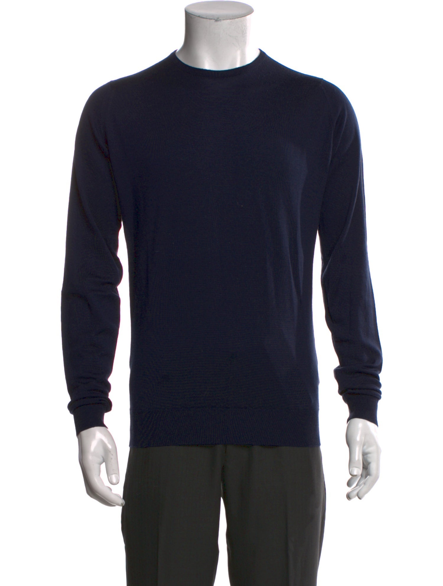 John Smedley Wool Crew Neck Pullover