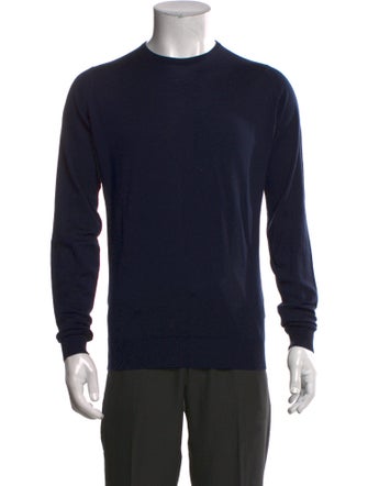 John Smedley Wool Crew Neck Pullover