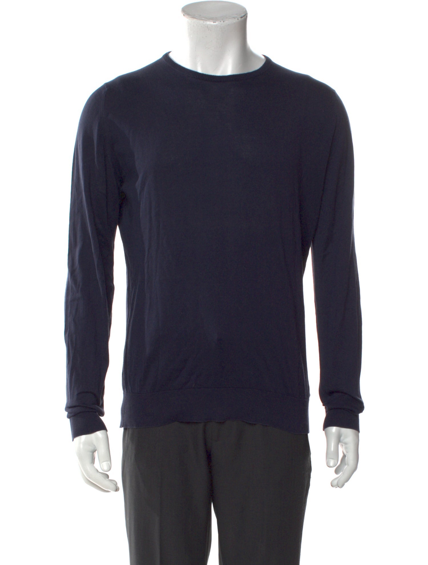 John Smedley Crew Neck Long Sleeve Pullover
