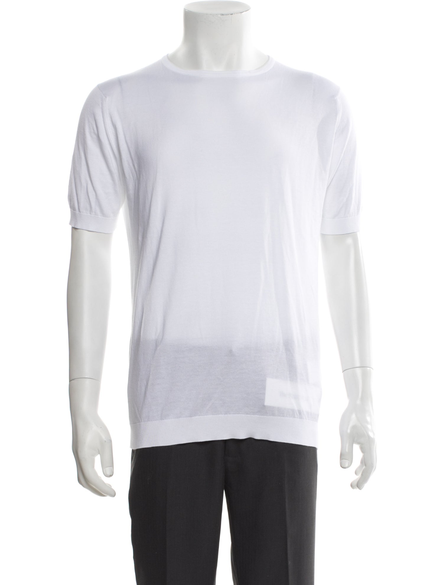 John Smedley Crew Neck Short Sleeve T-Shirt w/ Tags