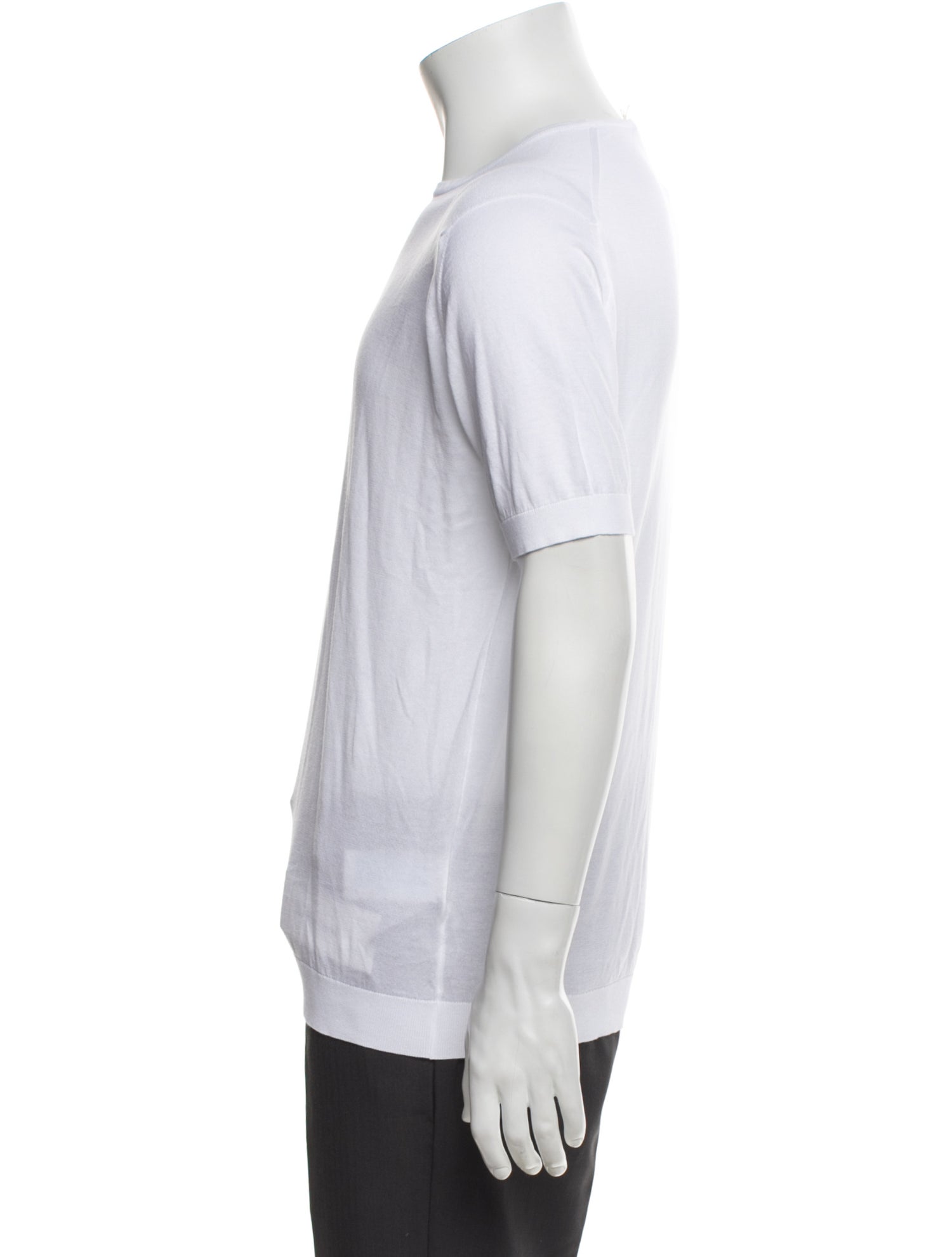 John Smedley Crew Neck Short Sleeve T-Shirt w/ Tags