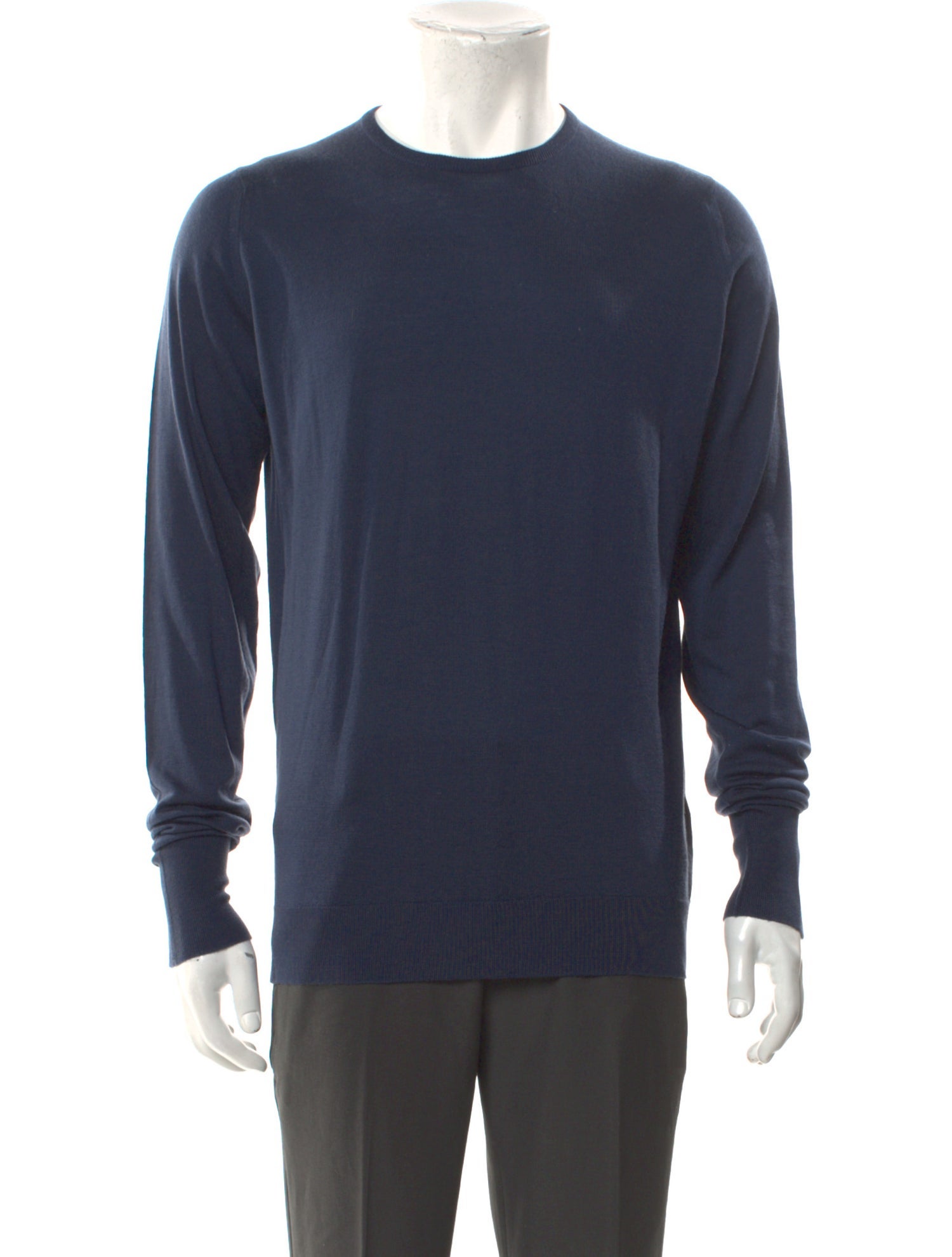 John Smedley Merino Wool Crew Neck T-Shirt w/ Tags