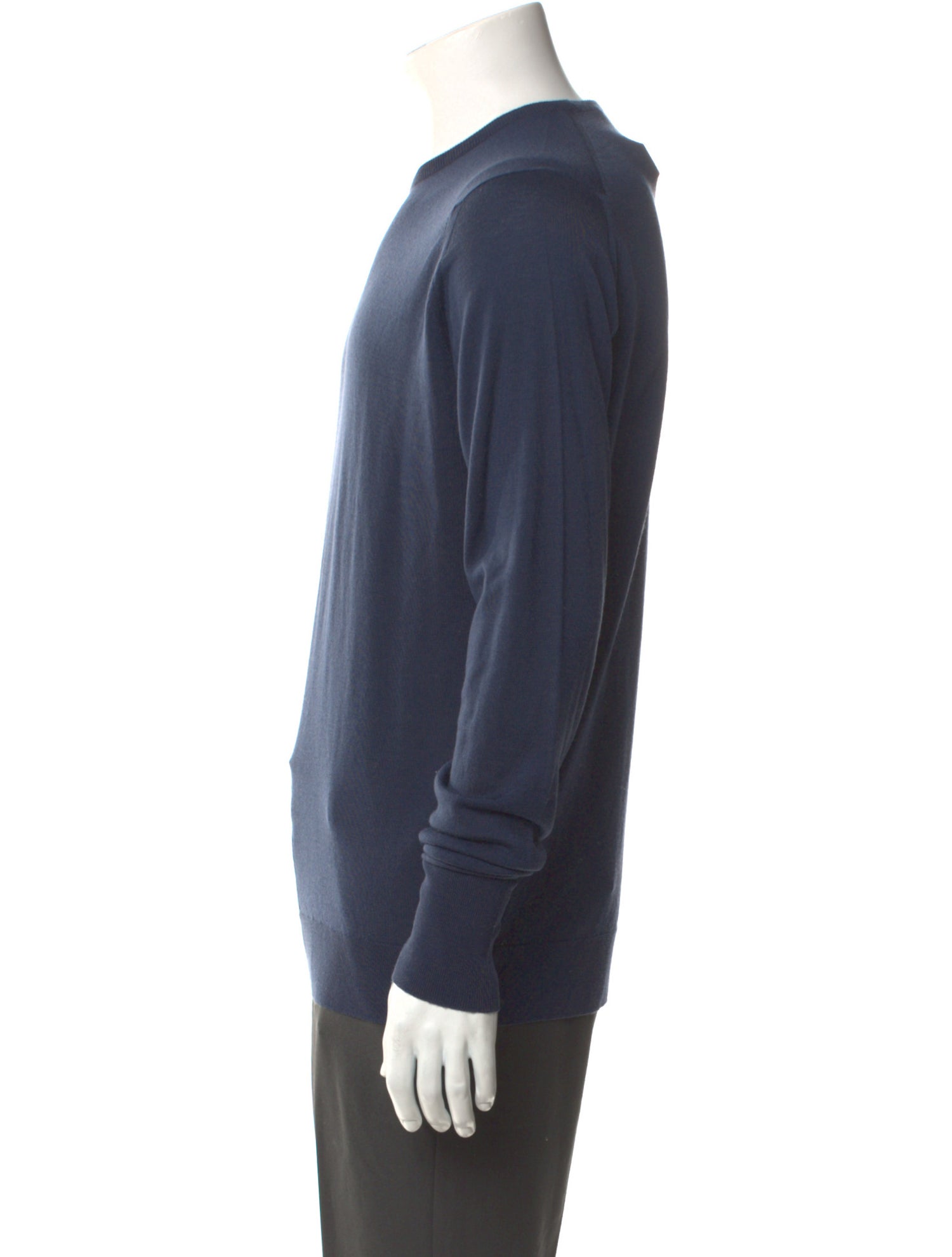 John Smedley Merino Wool Crew Neck T-Shirt w/ Tags