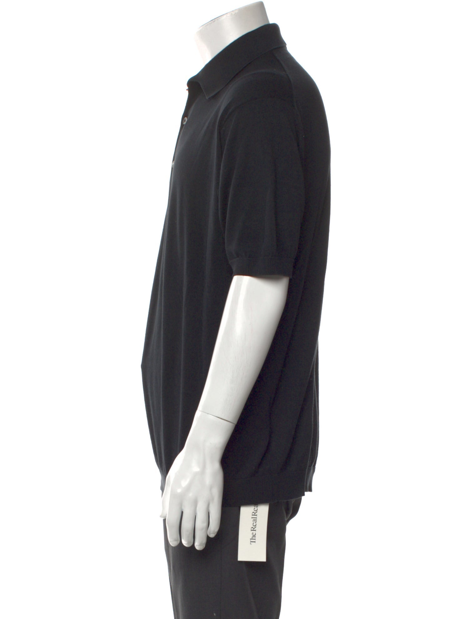 John Smedley Crew Neck Short Sleeve Polo Shirt