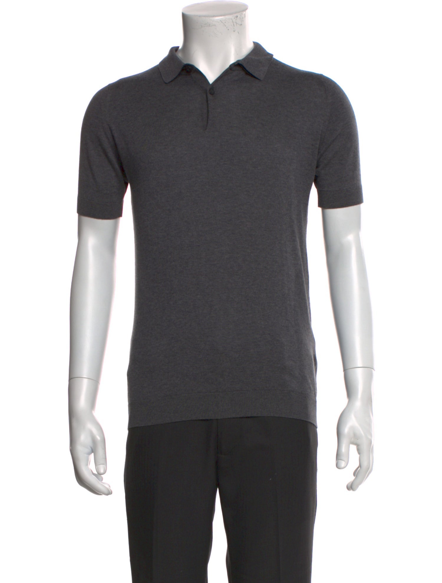 John Smedley Collar Short Sleeve Polo Shirt w/ Tags