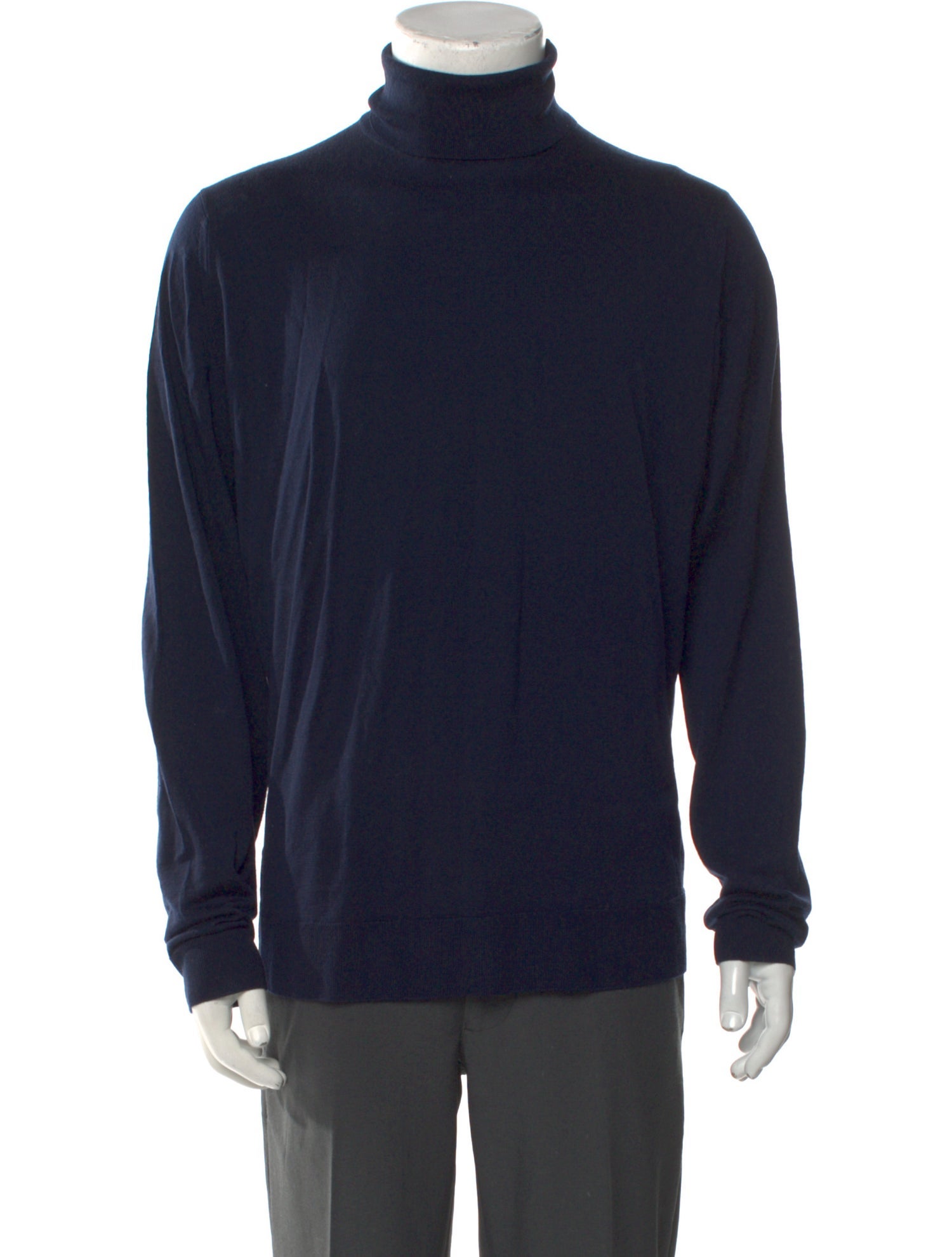 John Smedley Merino Wool Turtleneck Pullover