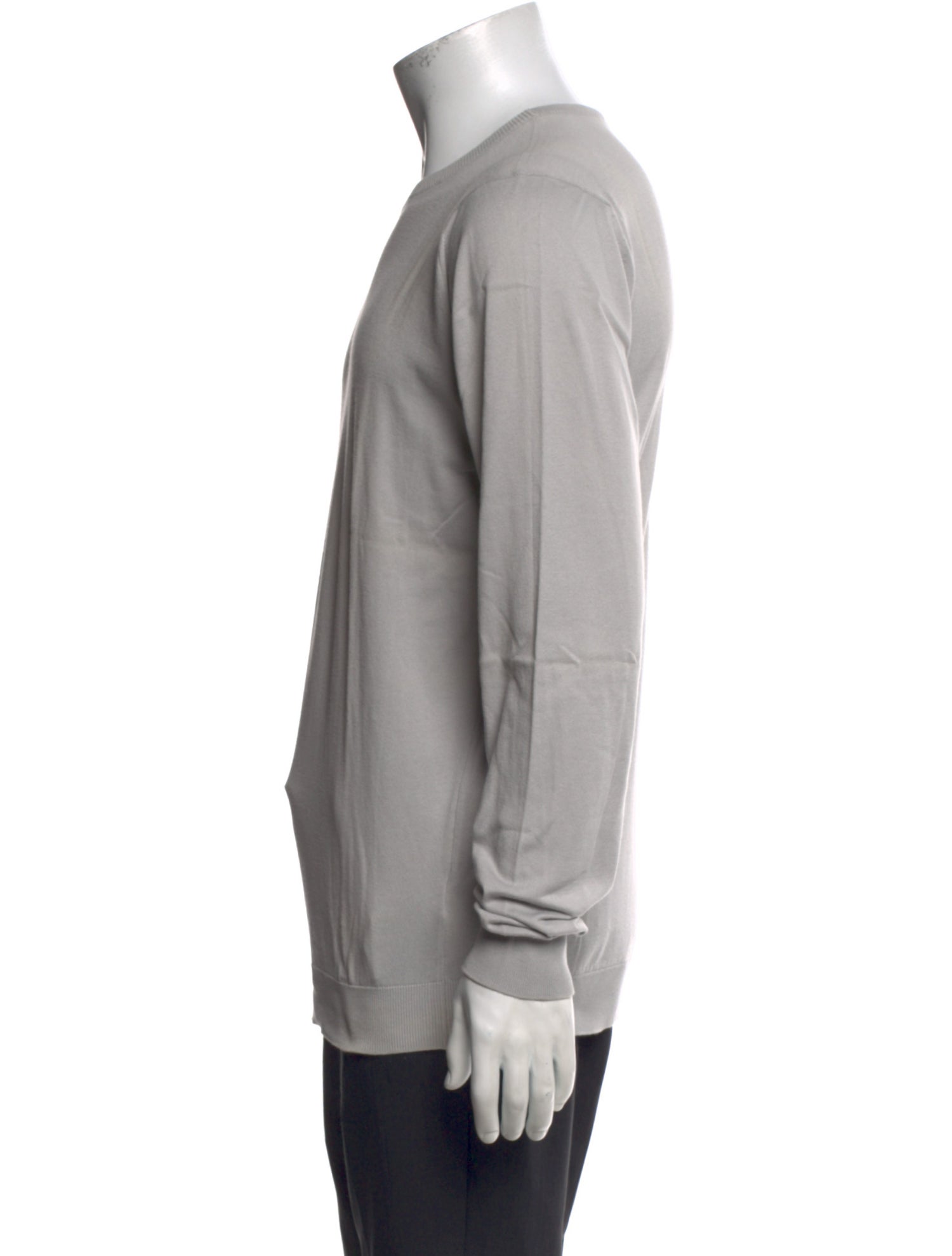 John Smedley Crew Neck Long Sleeve T-Shirt