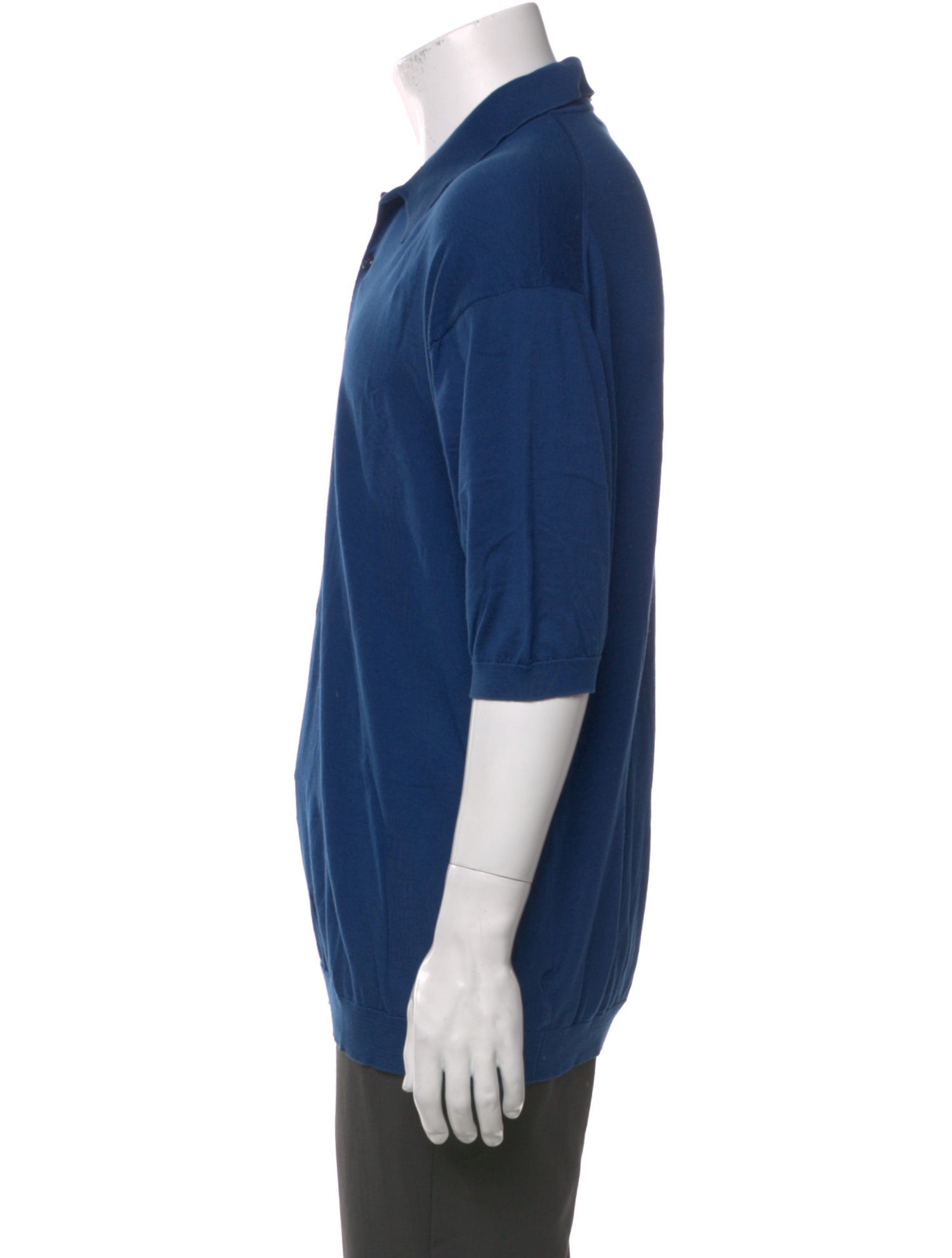 John Smedley Collar Short Sleeve Polo Shirt