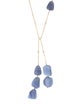 Jacquie Aiche 14K Blue Lace Agate Necklace