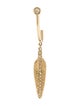 Jacquie Aiche 14K Diamond Heather Single Drop Earrings