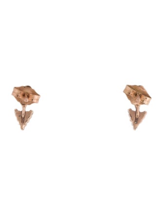 Jacquie Aiche 14K Diamond 2 Graduated Liz Stud Earrings