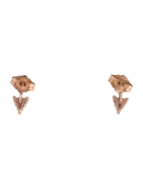 Jacquie Aiche 14K Diamond 2 Graduated Liz Stud Earrings
