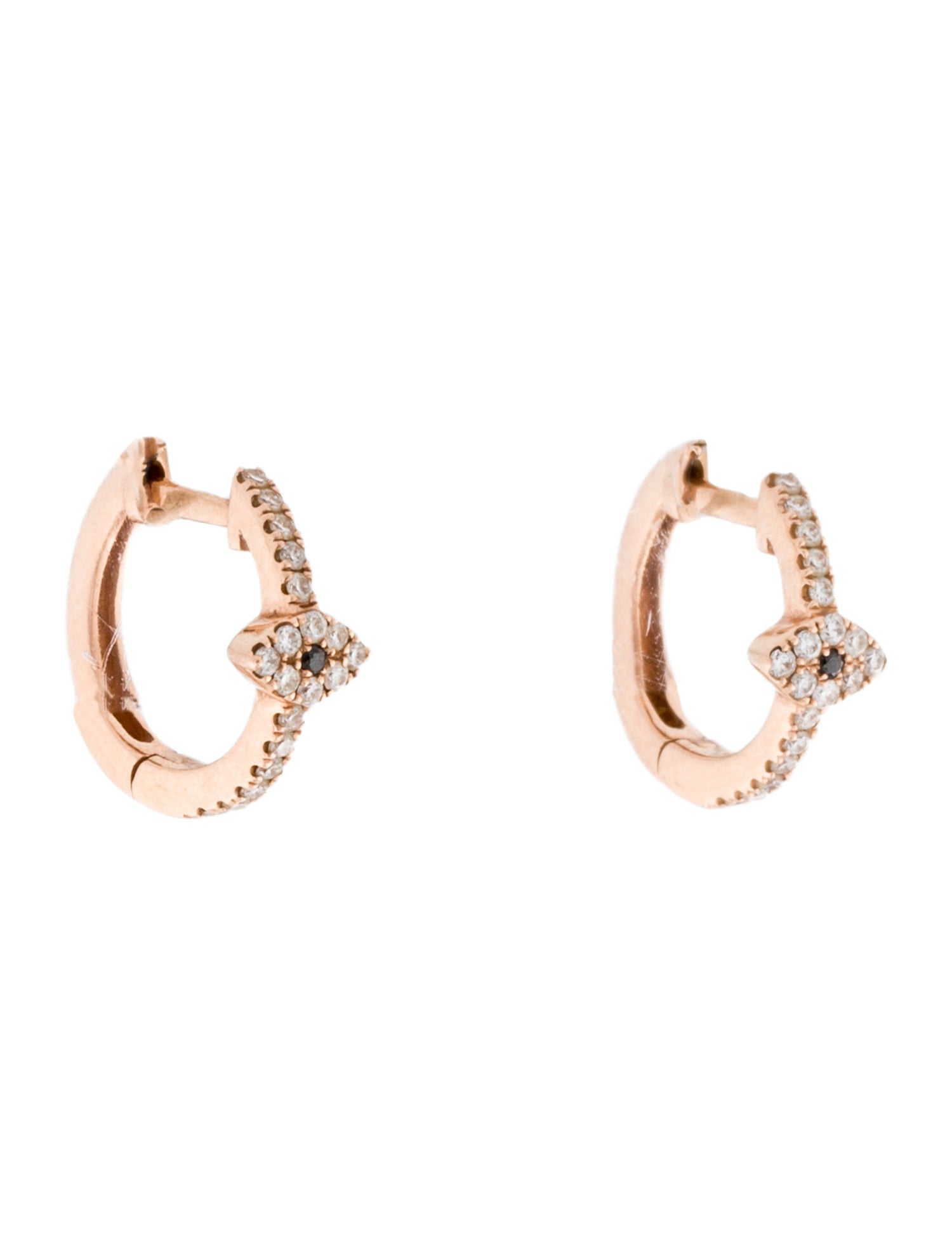 Louis Vuitton Crystal Petit Louis Drop Earrings - Gold-Tone
