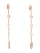 Jacquie Aiche 14K Diamond Tinkerbell Chain Drop Earrings