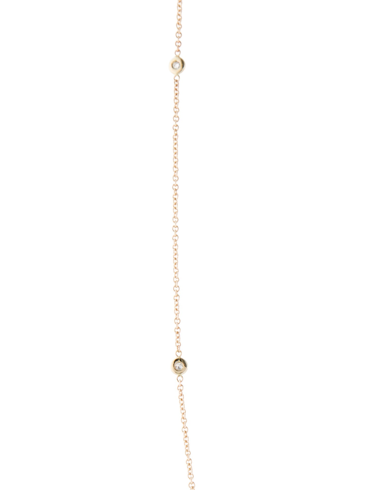 Jacquie Aiche 14K Diamond Belly Chain