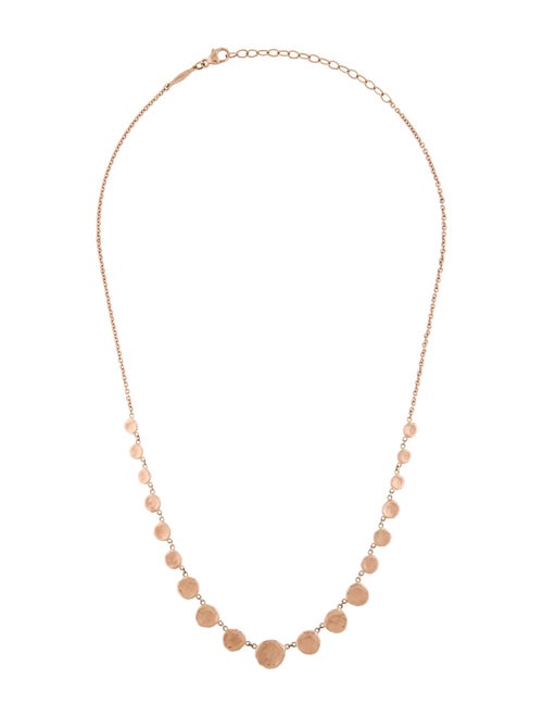 Jacquie Aiche 14K Graduated Hammered Disc Choker Necklace