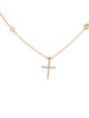 Jacquie Aiche Cubic Zirconia Cross Pendant Necklace