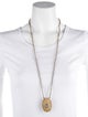 Jacquie Aiche 14K Stingray, Diamond & Moonstone Blesslev Pouch Necklace