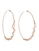 Jacquie Aiche 14K Diamond Snake Wrap Hoops