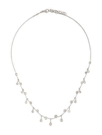 Jacquie Aiche 14K Graduated Large Diamond Shaker Necklace