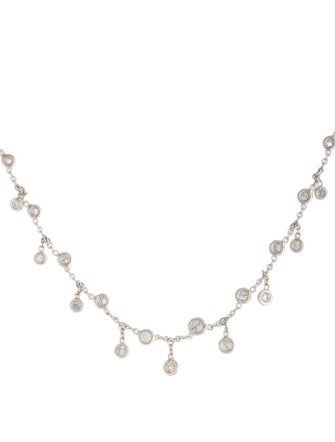 Jacquie Aiche 14K Graduated Large Diamond Shaker Necklace