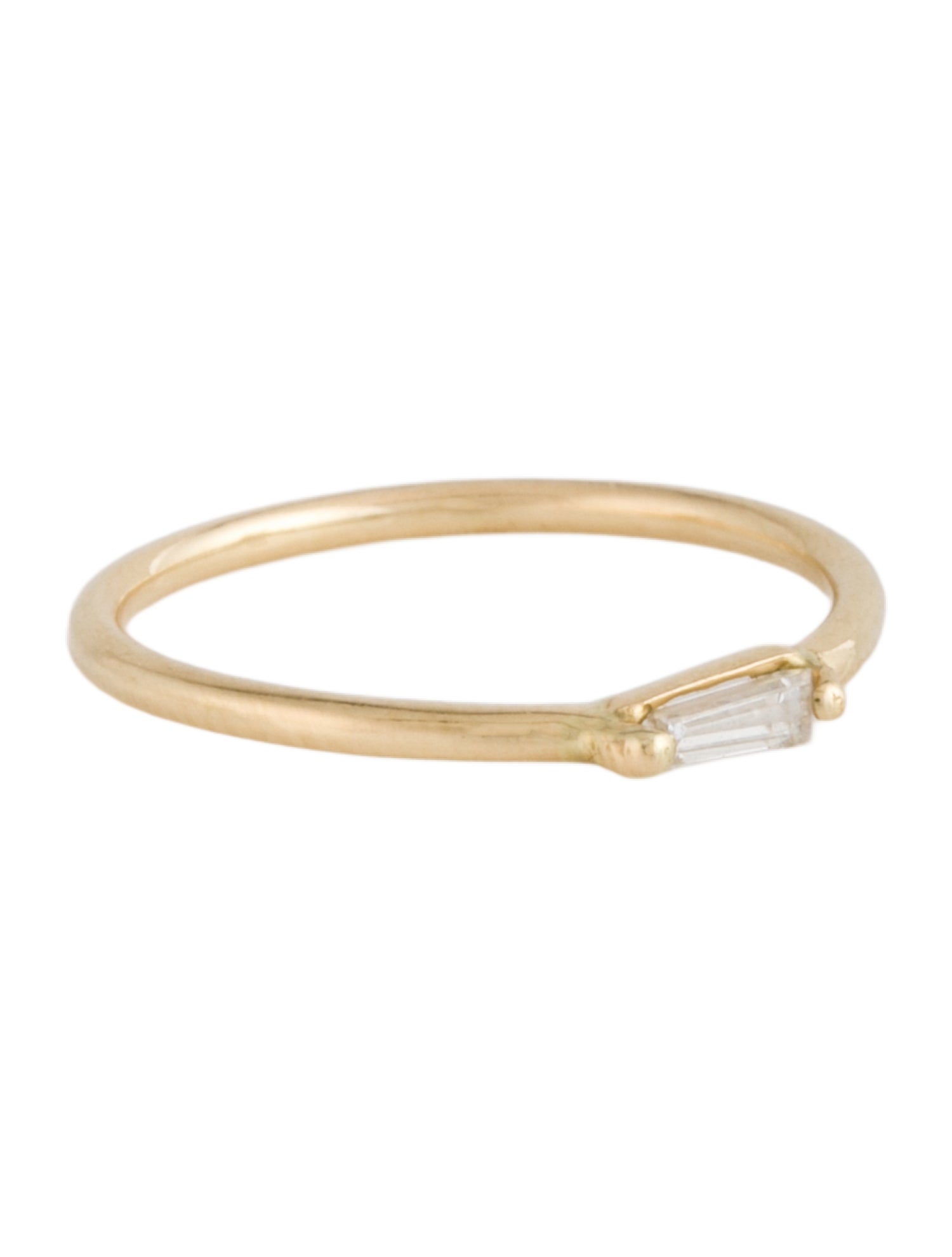 Jacquie Aiche 14K Diamond Waif Band