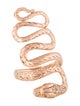 Jacquie Aiche 14K Diamond Extra Long Snake Ring