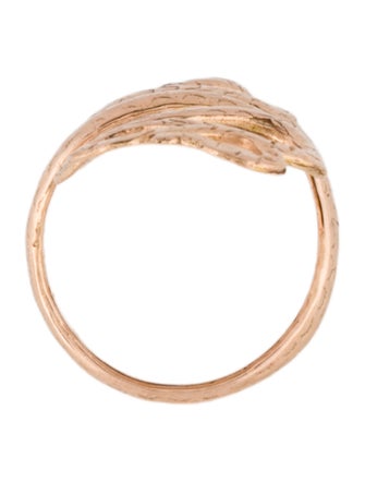 Jacquie Aiche 14K Diamond Extra Long Snake Ring