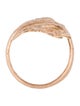 Jacquie Aiche 14K Diamond Extra Long Snake Ring