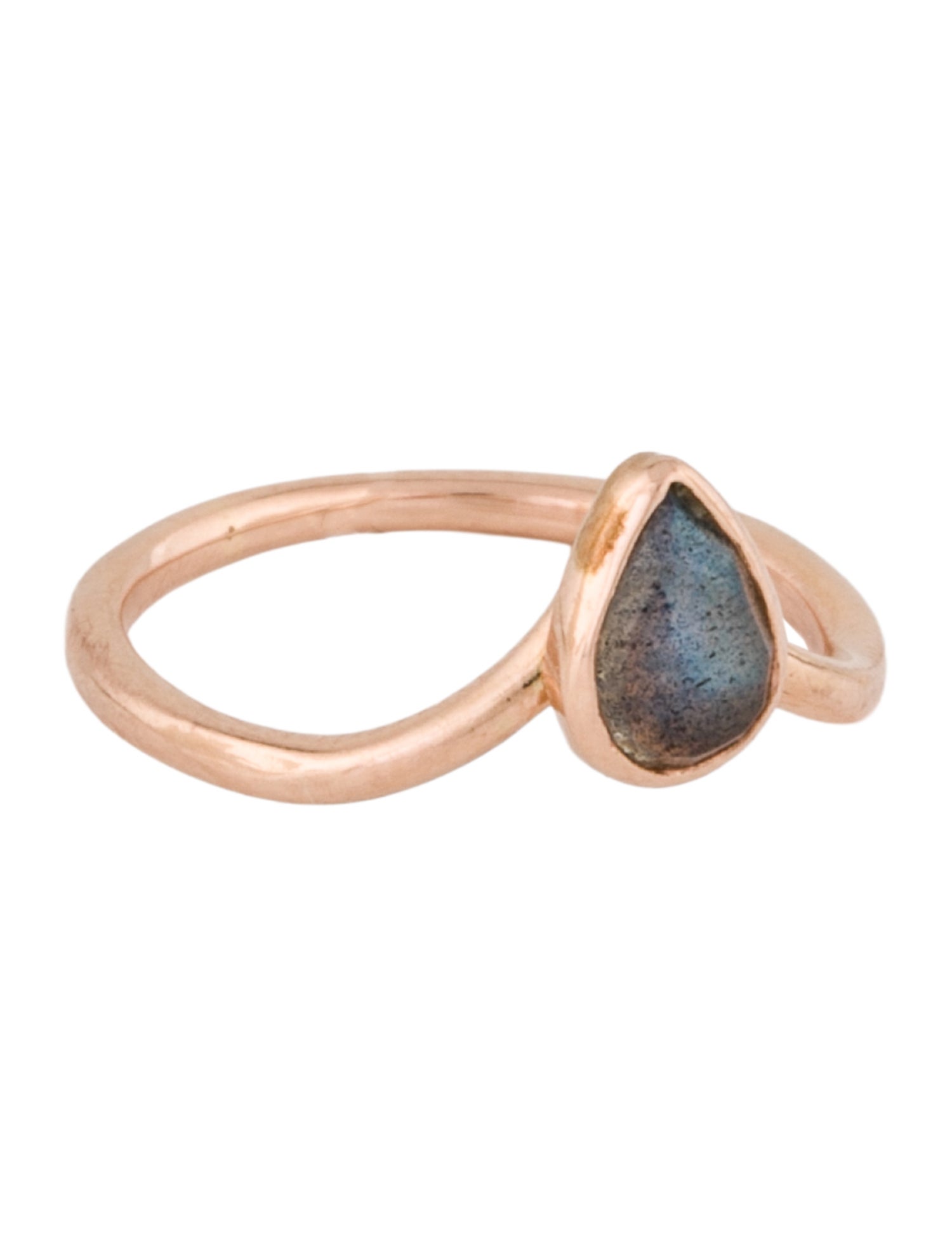 Jacquie Aiche 14K Labradorite Cocktail Ring
