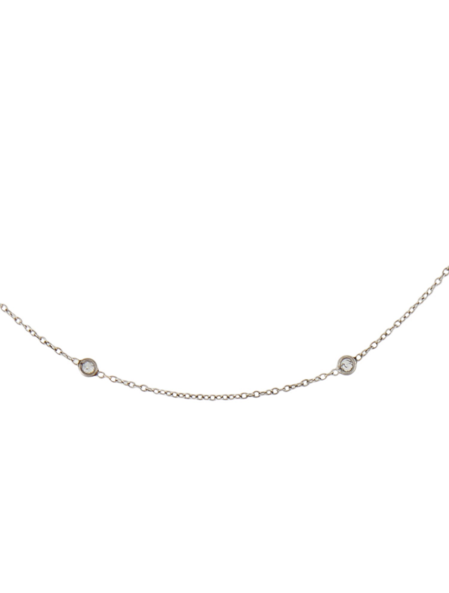 Jacquie Aiche 14K Diamond Spaced Out Choker Necklace