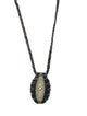 Jacquie Aiche Stingray Braided Bresslev Amulet Pendant Necklace
