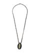 Jacquie Aiche Stingray Braided Bresslev Amulet Pendant Necklace
