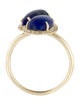 Jacquie Aiche 14K Lapis Lazuli & Diamond Cocktail Ring