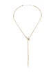 Jacquie Aiche 14K Diamond Snake Head Rolo Chain Y Necklace