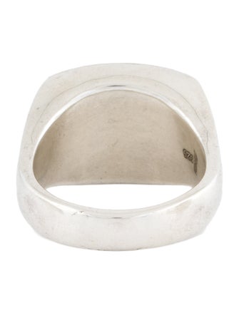 Jacquie Aiche Mother of Pearl, Multistone & Diamond Galaxy Signet Ring
