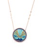 Jacquie Aiche 14K Diamond & Multistone Inlay Sunshine Pendant Necklace