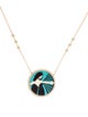 Jacquie Aiche 14K Diamond & Multistone Inlay Sunshine Pendant Necklace