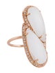 Jacquie Aiche 14K Moonstone Labradorite & Diamond Cocktail Ring