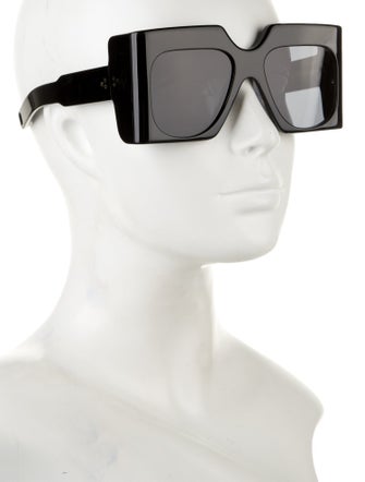 Jacques Marie Mage Oversize Tinted Sunglasses