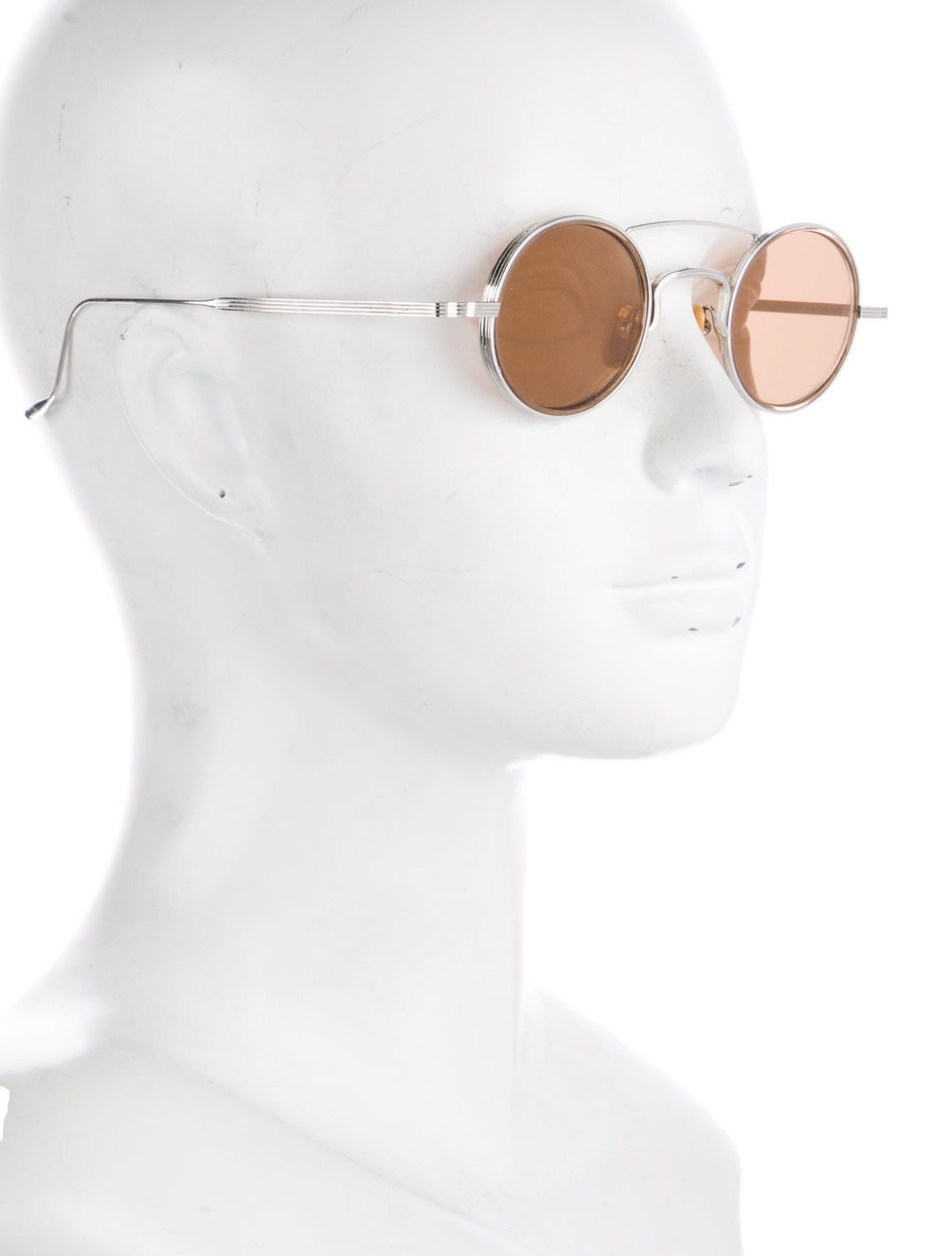Jacques Marie Mage Ringo Round Sunglasses Silver Sunglasses, Accessories JACMA22043 The