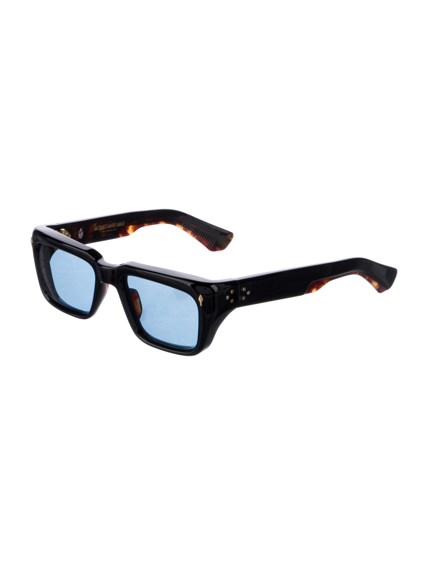 Jacques Marie Mage Square Tinted Sunglasses