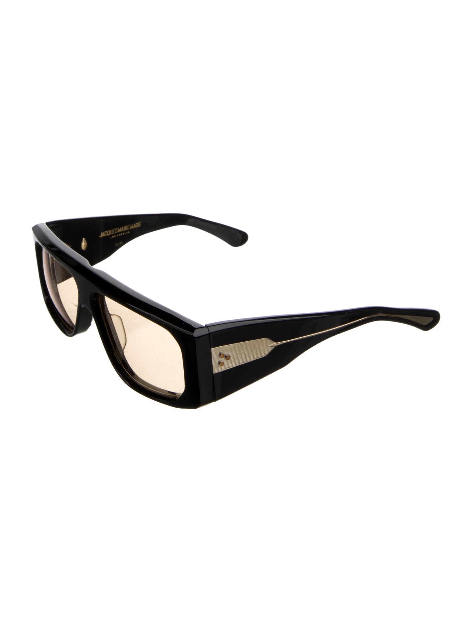 Jacques Marie Mage Square Tinted Sunglasses