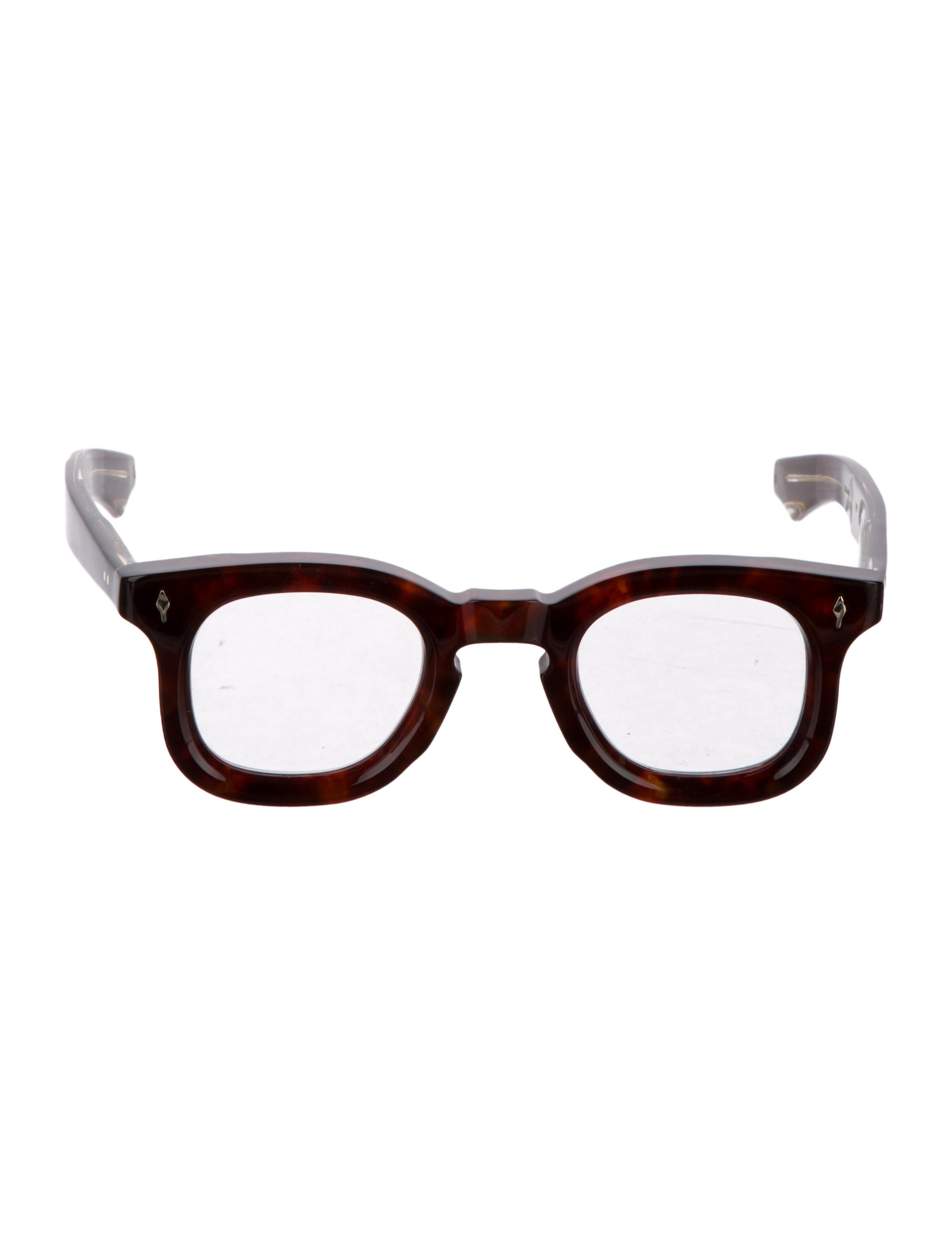 Jacques Marie Mage Devaux Round Eyeglasses