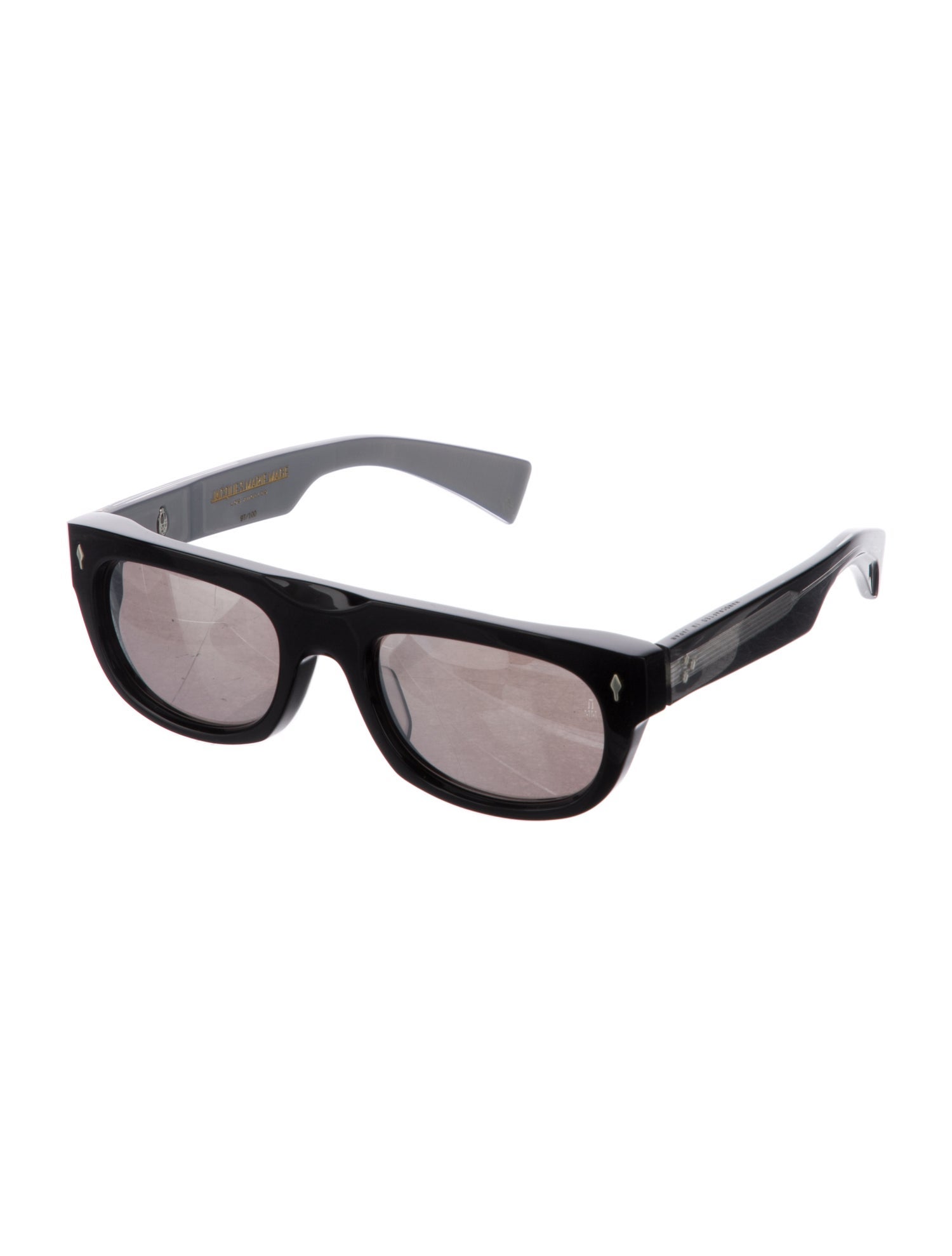 Jacques Marie Mage x The Velvet Underground WHITE LIGHT Wayfarer Sunglasses