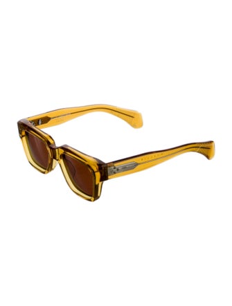 Jacques Marie Mage Fellini Square Sunglasses