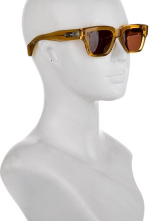 Jacques Marie Mage Fellini Square Sunglasses